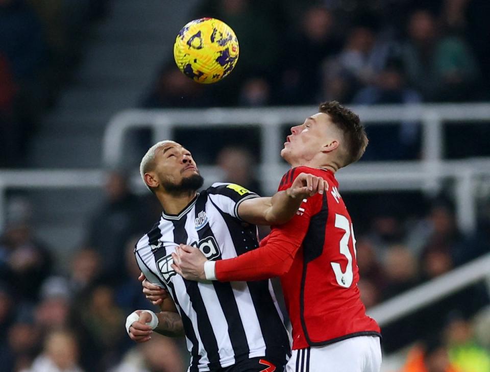 Newcastle beat Man Utd 1-0 at St. James’ Park (Action Images via Reuters)