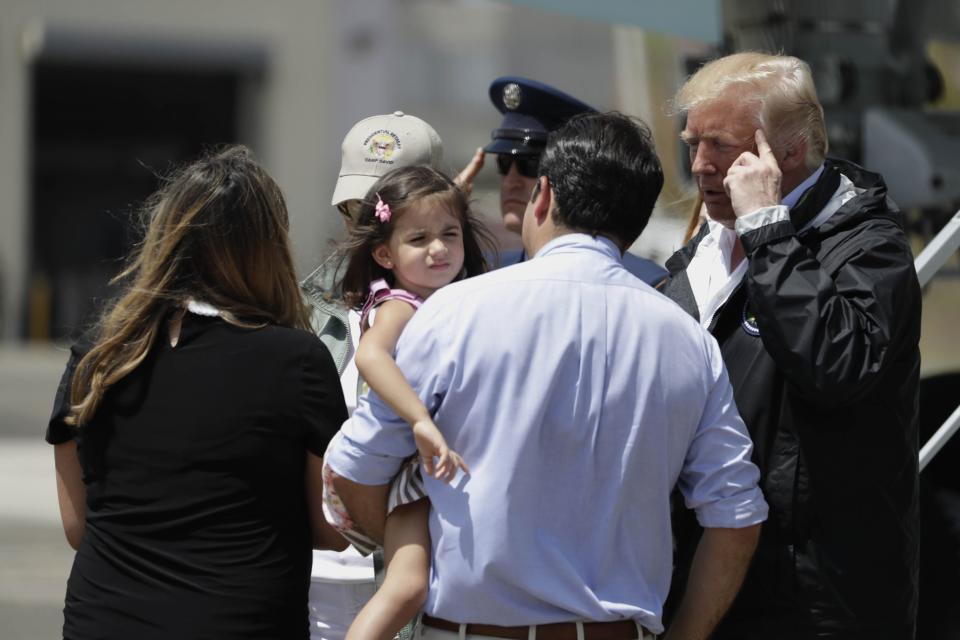 Trump: Puerto Rico no sufre "una catástrofe real"; como la del huracán Katrina