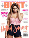 <p>Ese verano también nos encontramos en los quioscos la portada que la estrella estadounidense realizó para la revista Bust. (Foto: Bust). </p>
