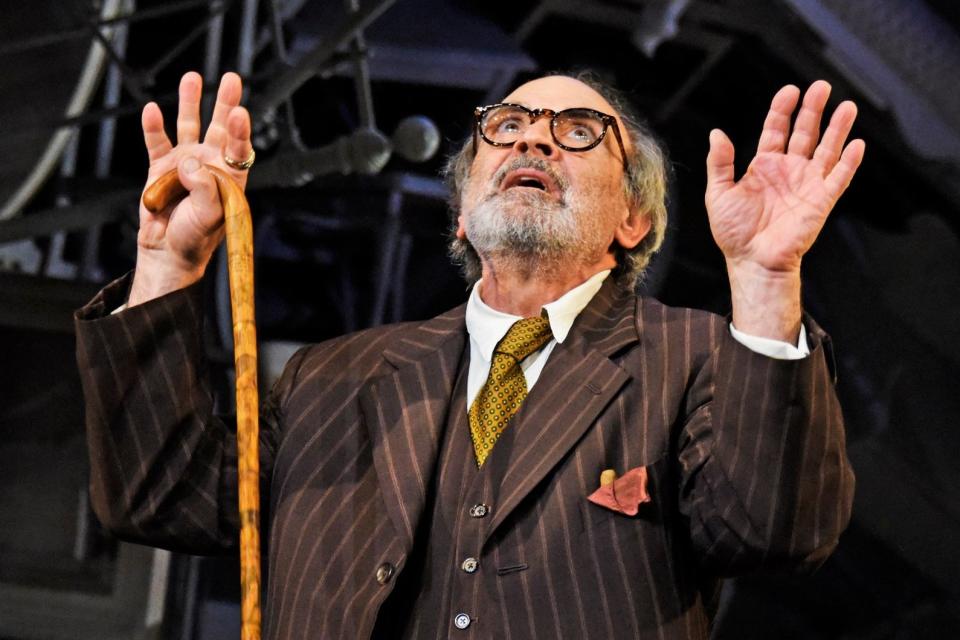 Sales pitch: David Suchet draws on one of his fist jobs to play Gregory Solomon in The Price: Nobby Clark Photographer