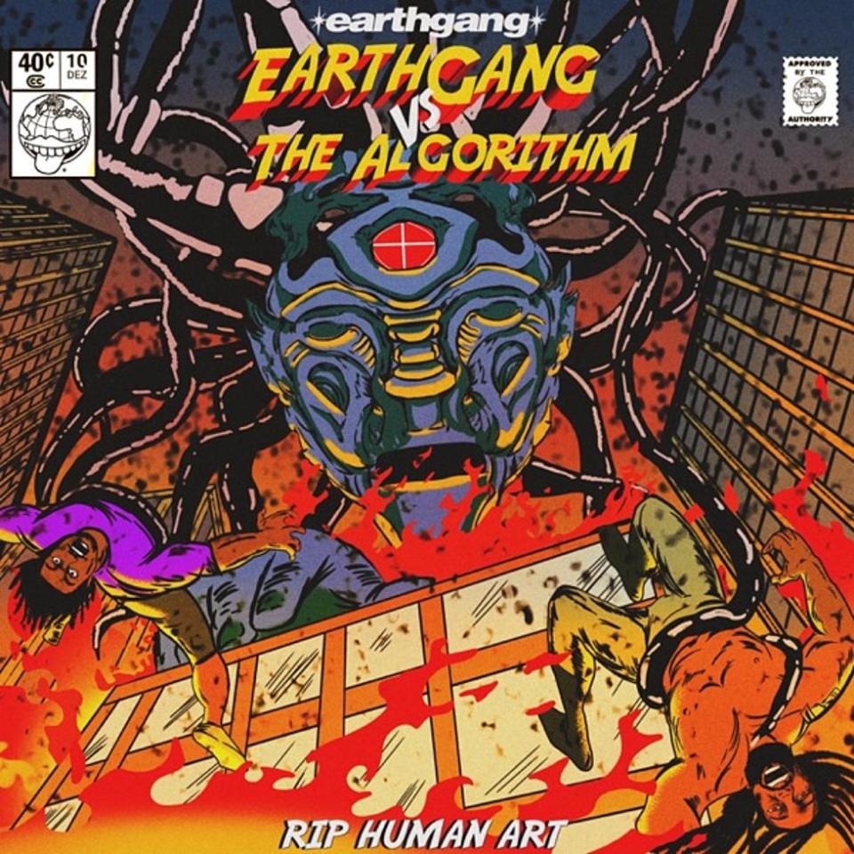 EARTHGANG 'RIP Human Art' EP Cover Art