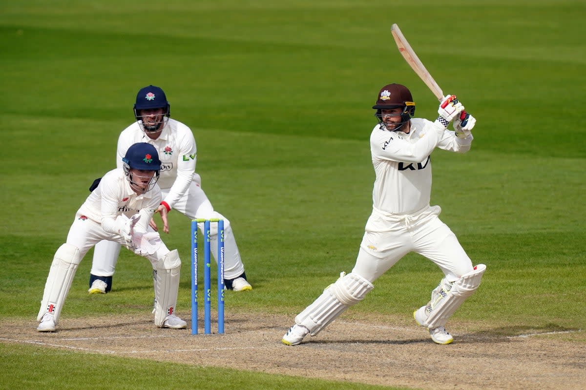 Ben Foakes helped Surrey make a strong start to their title defence against Lancashire (Mike Egerton/PA) (PA Wire)