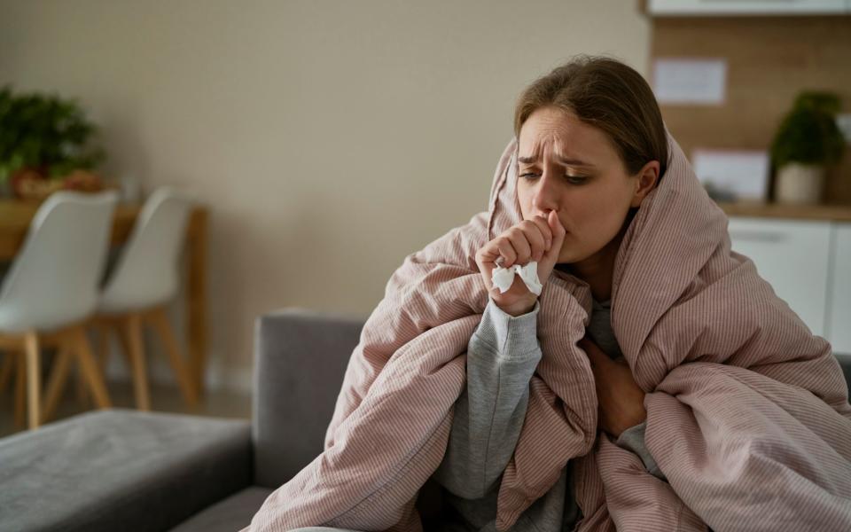 Sufferers of whooping cough can be left with a chronic cough which remains for several weeks