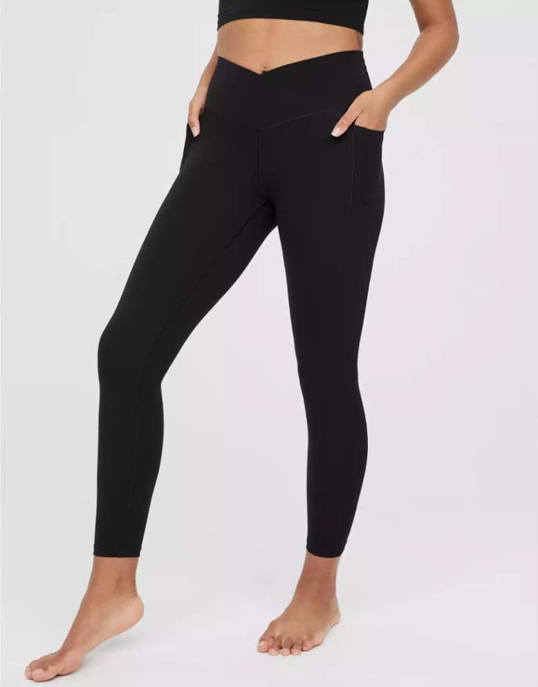 12) Real Me Xtra Crossover High Waisted Pocket Legging