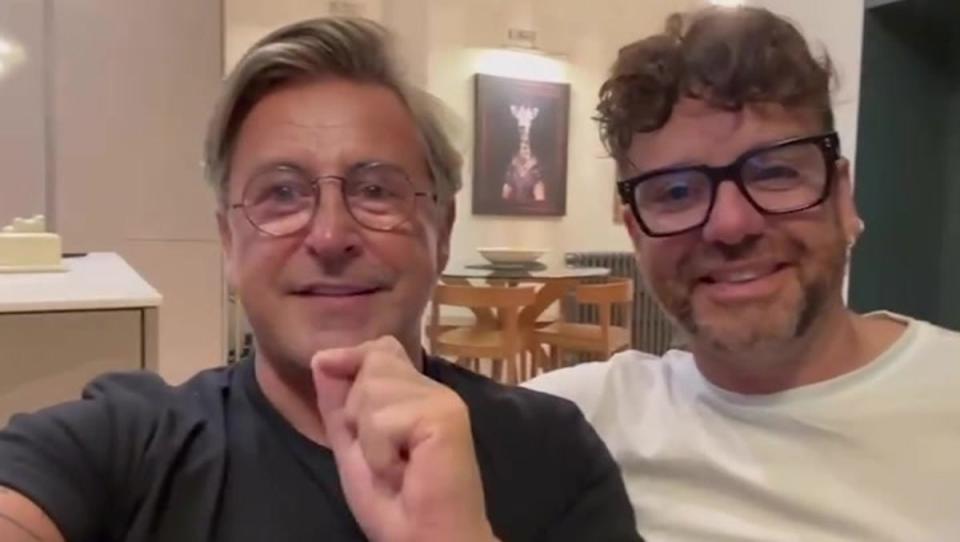 Gogglebox stars Stephen Webb and Daniel Lustig have quit the show after 10 years (Daniel Lustig)