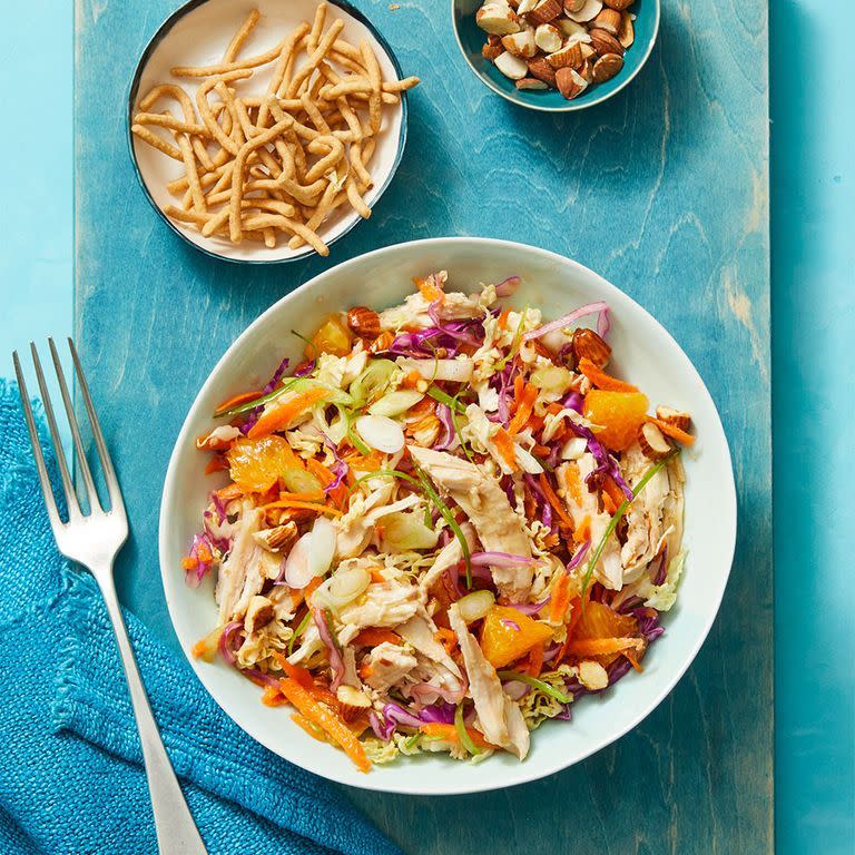 Crunchy Turkey Salad with Oranges