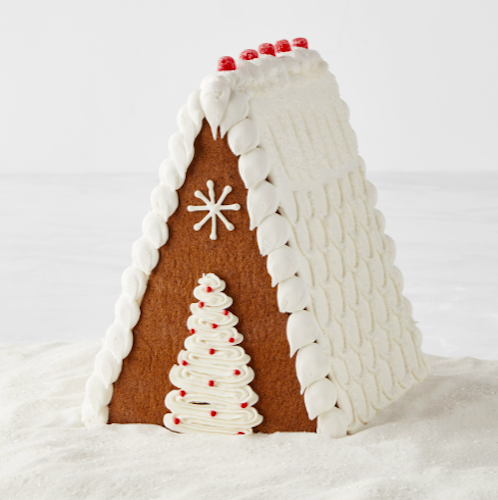 Williams Sonoma A-Frame Gingerbread House Cabin