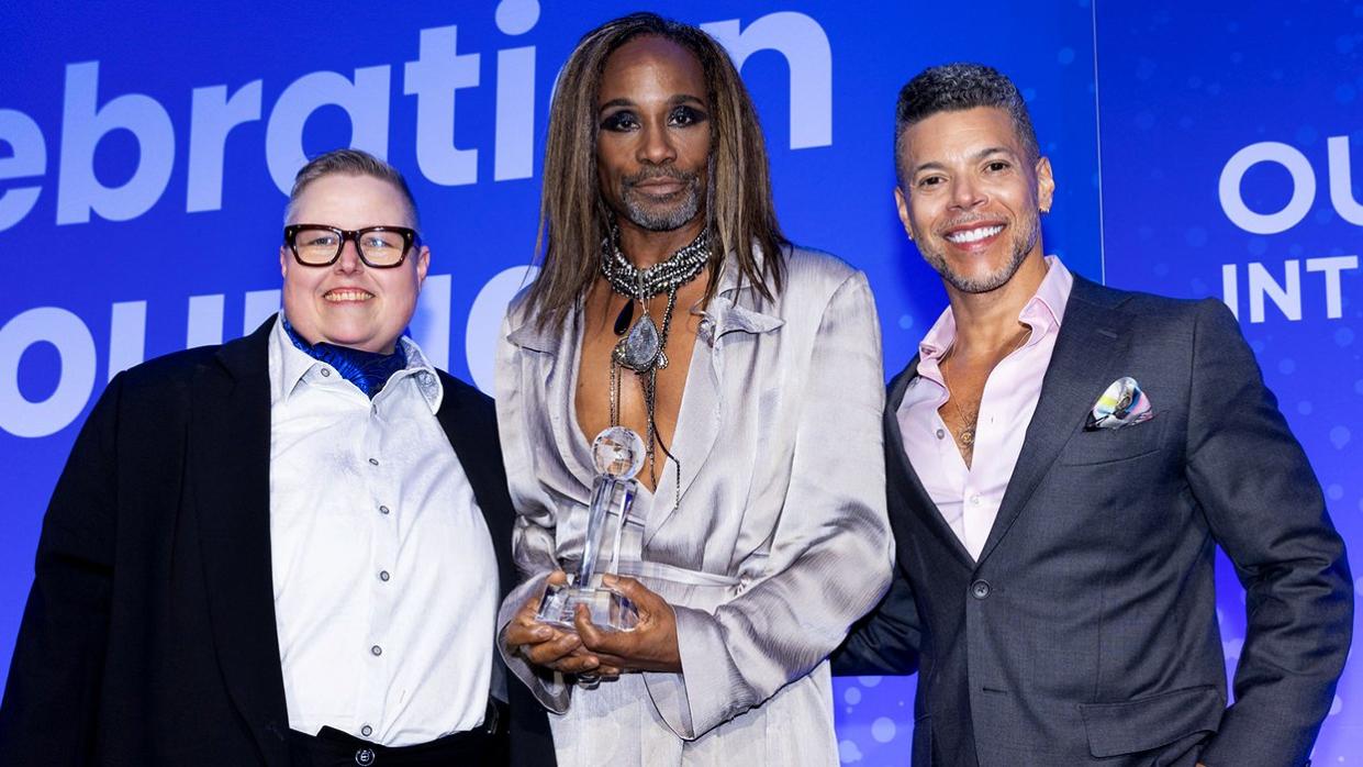 Maria Sjödin Executive Director of Outright International Billy Porter gala award Wilson Cruz