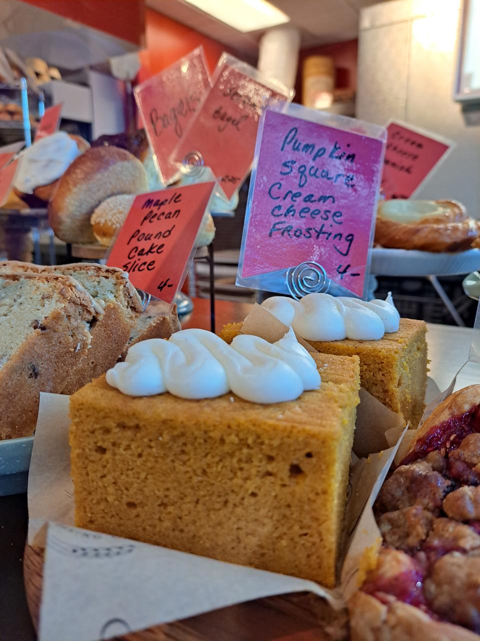 Pumpkin bar at Auspicious Bakery, 7360 Skidaway Road