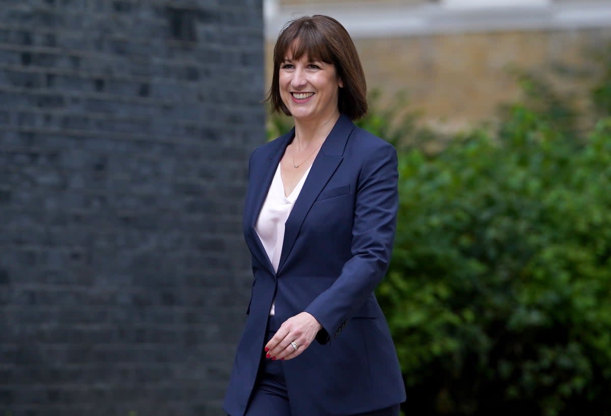 Rachel Reeves arrives at 10 Downing Street on Thursday (Lucy North/PA Wire)