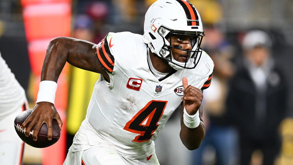 Browns QB Deshaun Watson sitting out with shoulder injury; rookie  Thompson-Robinson starts vs Ravens – NewsNation