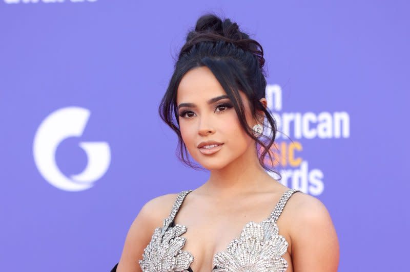 Becky G attends the Latin American Music Awards in April. File Photo by James Atoa/UPI