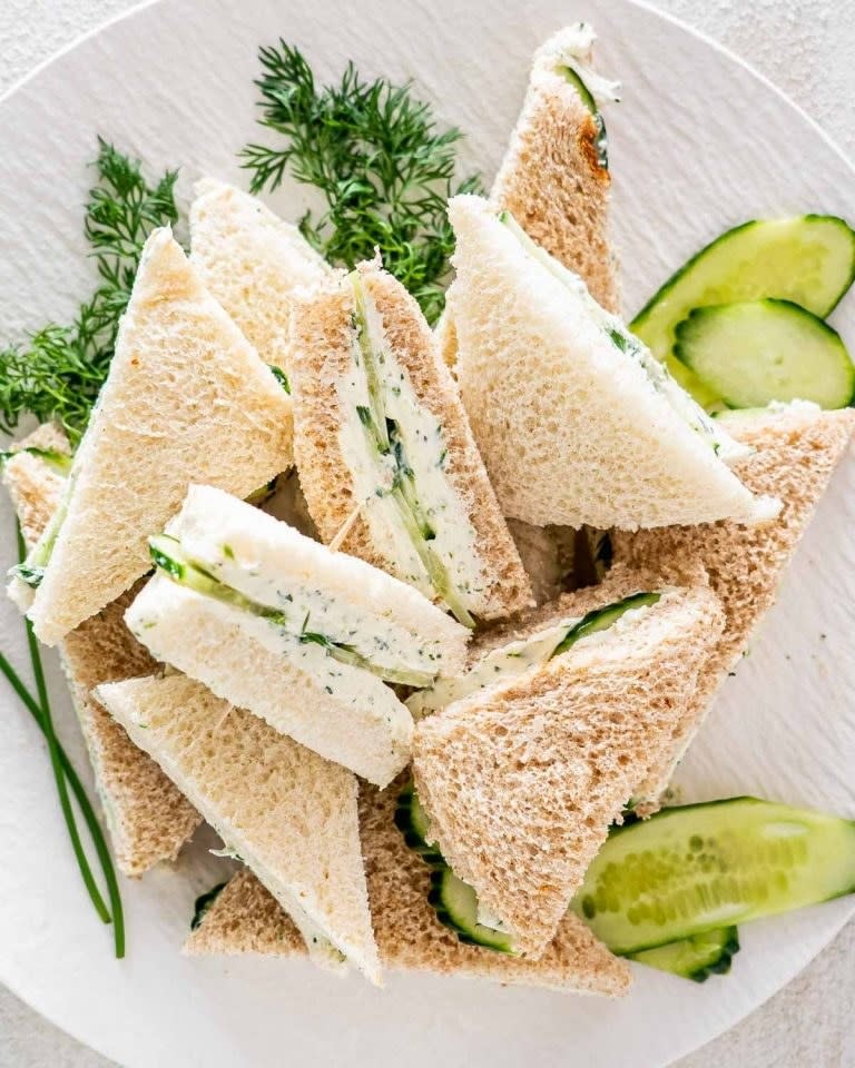 cucumber sandwiches