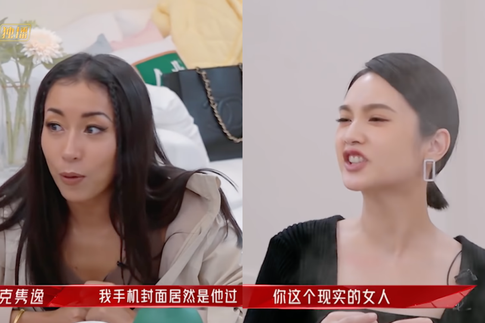吉克雋逸（左）曾和楊丞琳（右）一同參加《乘風破浪的姐姐2》，還自爆曾經很喜歡李榮浩。（翻攝自湖南衛視芒果TV官方頻道 China HunanTV Official Channel YouTube）
