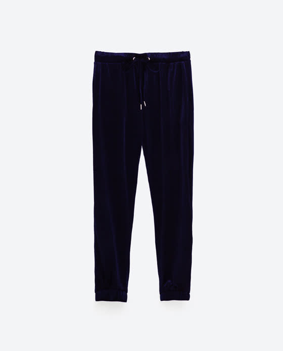 Velvet Jogging Trousers