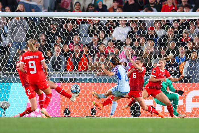 La selección femenina se exhibe en el Mundial