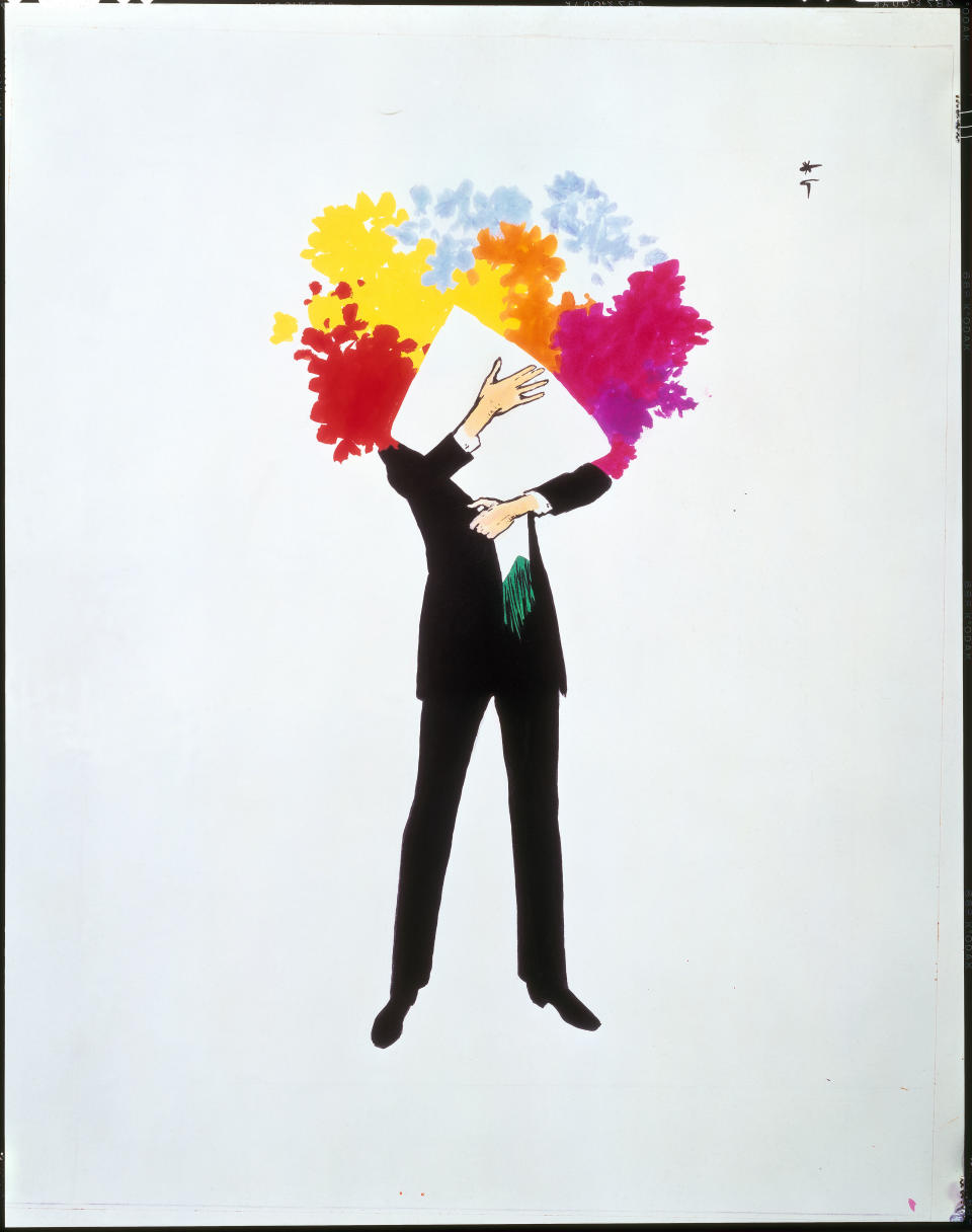 Miss Dior illustration, 1971. (Bild: SARL René Gruau für Christian Dior Parfums)