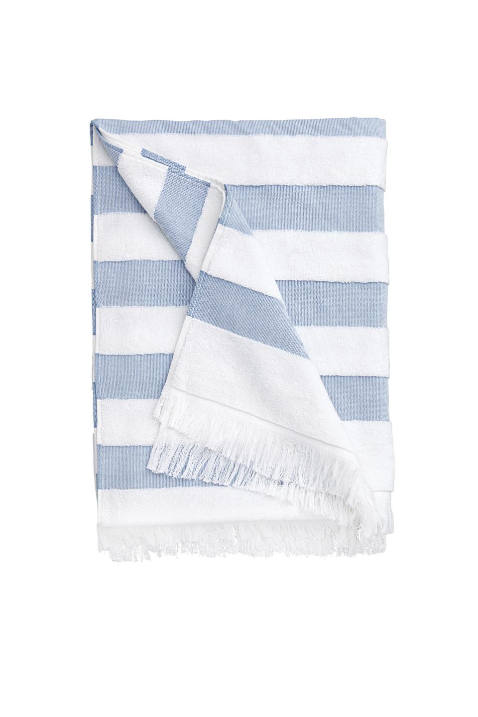 Amado beach towel and blanket; $65. matouk.com