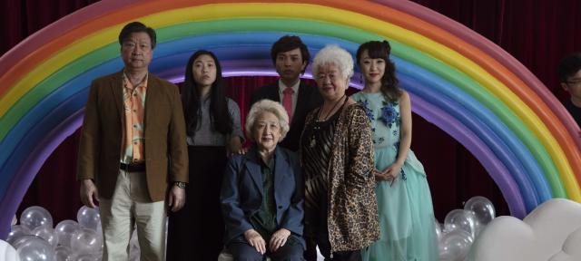 Awkwafina and Shuzhen Zhao in 'The Farewell'