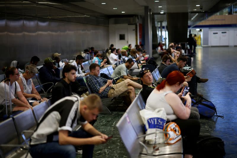 FILE PHOTO: National rail strike In London