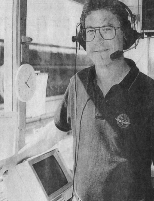 Bob Jenkins is shown in May 1994. He has been working at Indianapolis Motor Speedway in some capacity since 1979.