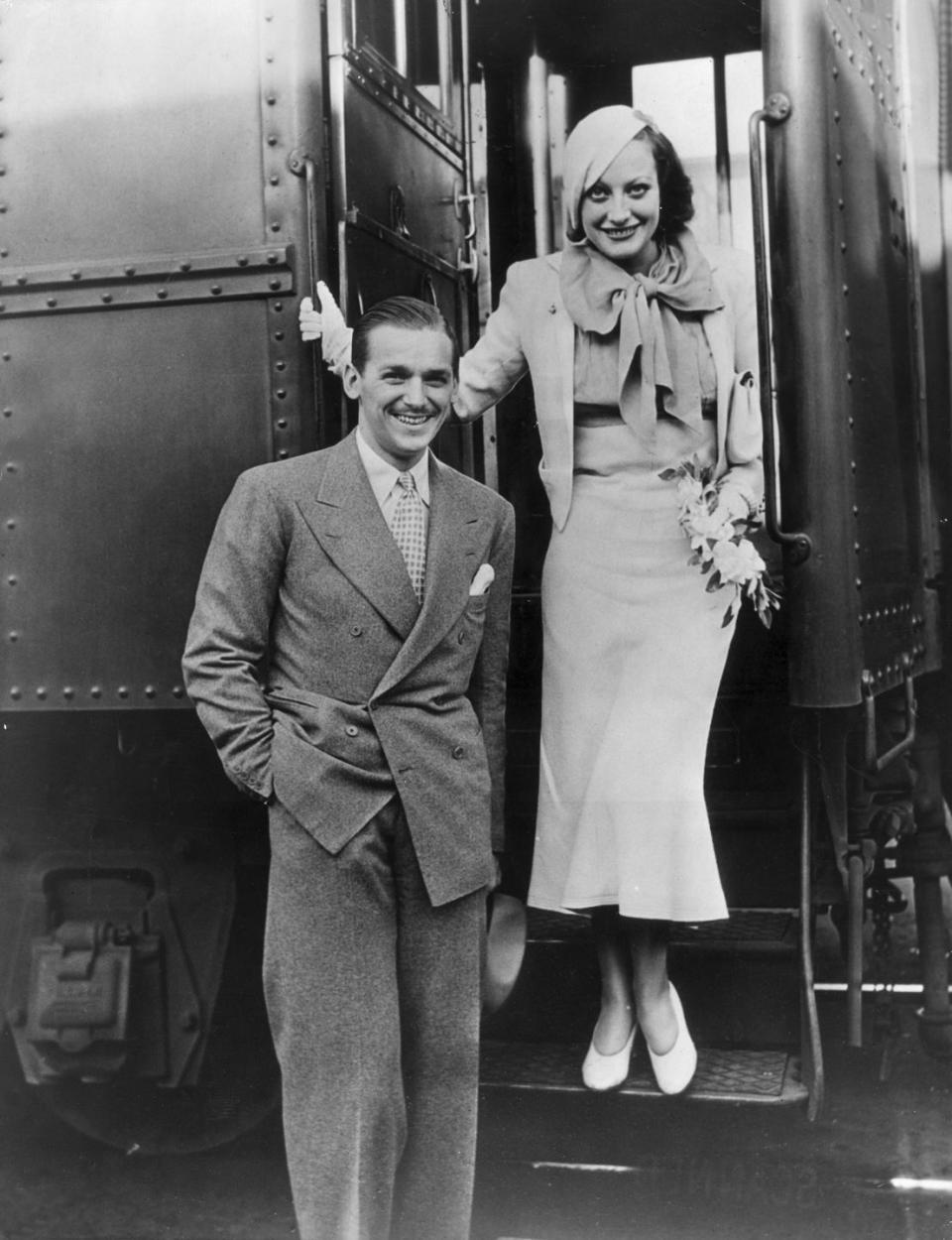 1932: Douglas Fairbanks, Jr. and Joan Crawford