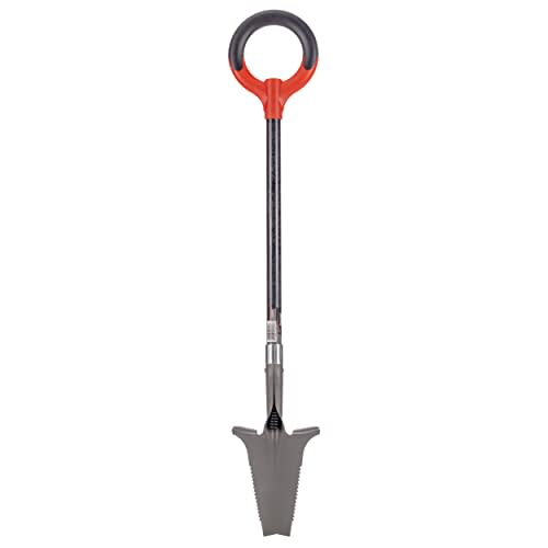 Radius Garden 23311, Root Slayer Perennial Shovel, Red