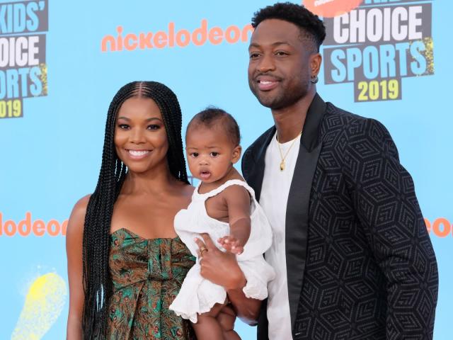 Gabrielle Union Kaavia S New Video Perfectly Captures How Much They Missed Dwayne Wade Daddy S Home