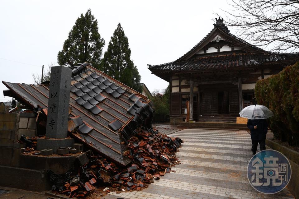 日本石川縣能登半島1日發生規模7.6強震，截至今（5日）上午已上修92人不幸罹難、242人失聯。（本刊資料照）