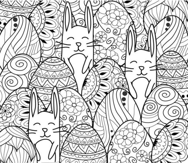 Coloring Pages to Dye For! These 25 Free Easter Printables Are an  Egg-cellent Activity for Kids, Parade