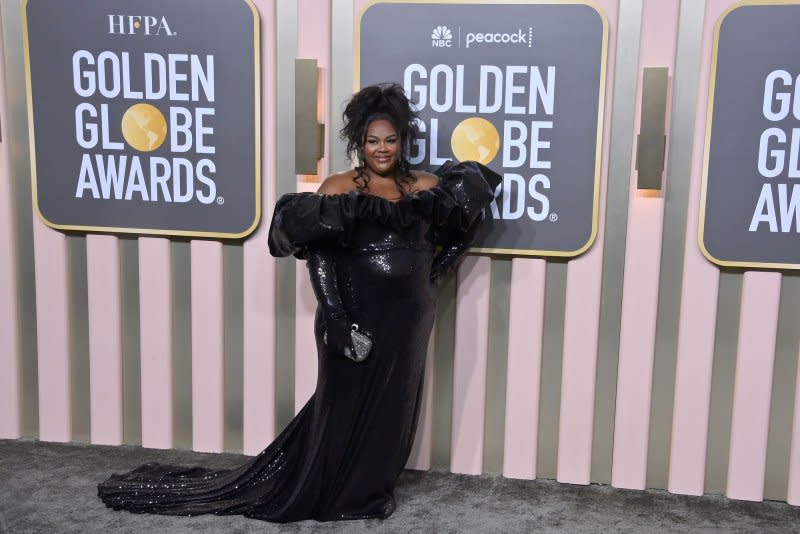 Nicole Byer plays the leader of The American Society of Magical Negroes. Photo by Jim Ruymen/UPI