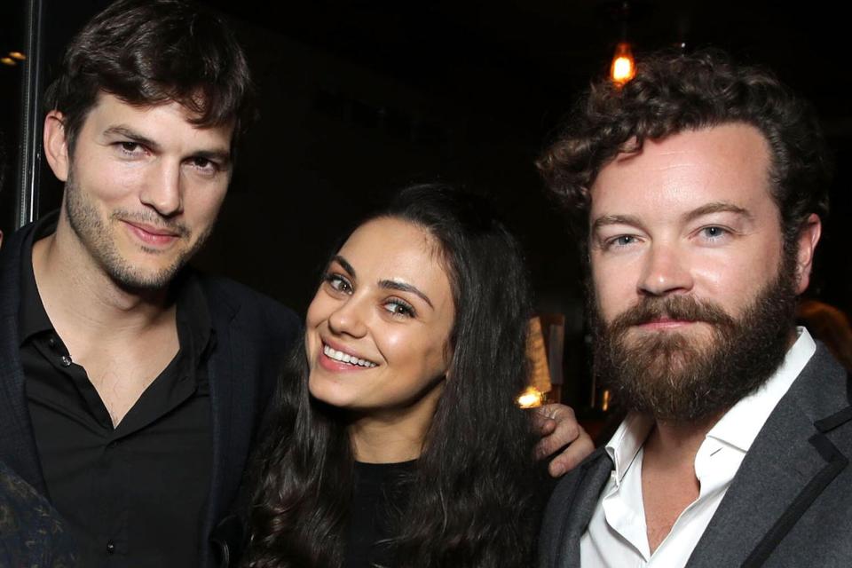 Ashton Kutcher, Mila Kunis and Danny Masterson 'The Ranch' Netflix TV series screening, After Party, Los Angeles, America - 28 Mar 2016