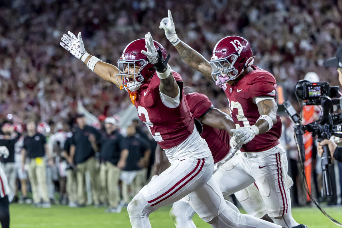 AP Top 25: Alabama is the new No. 1