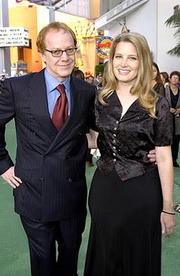 Danny Elfman and Bridget Fonda at the LA premiere of Universal's The Hulk