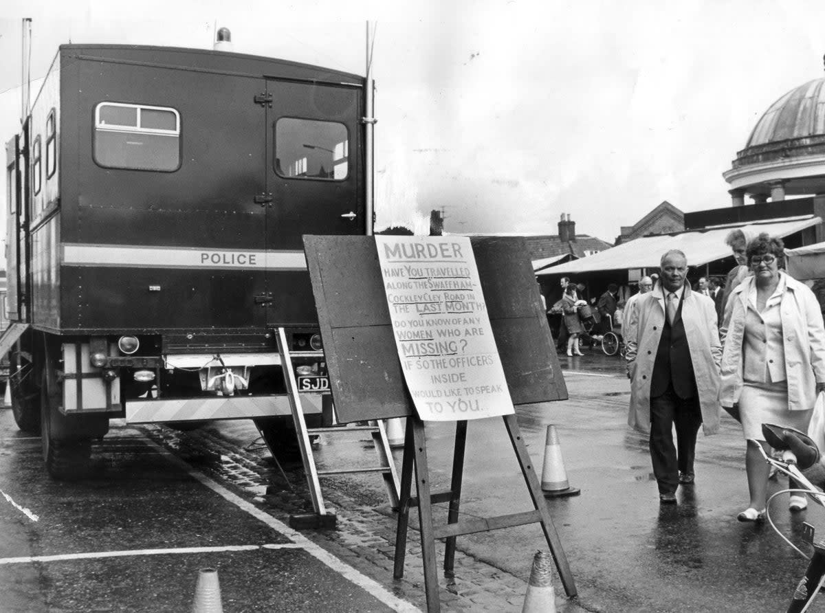 Police appeal for information on the Cockley Cley headless body in 1974  (Albanpix/Shutterstock)