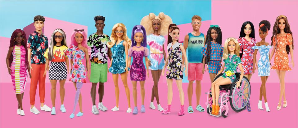 Mattel brings more dolls with disabilities into its Barbie lineup stressing the importance of "inclusion."