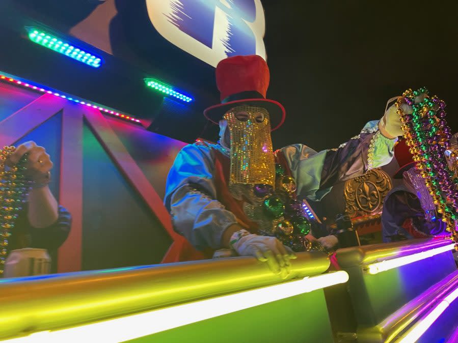 Krewe of Endymion rolls on Saturday, Feb. 10, 2024. (WGNO/Justin Abshire)