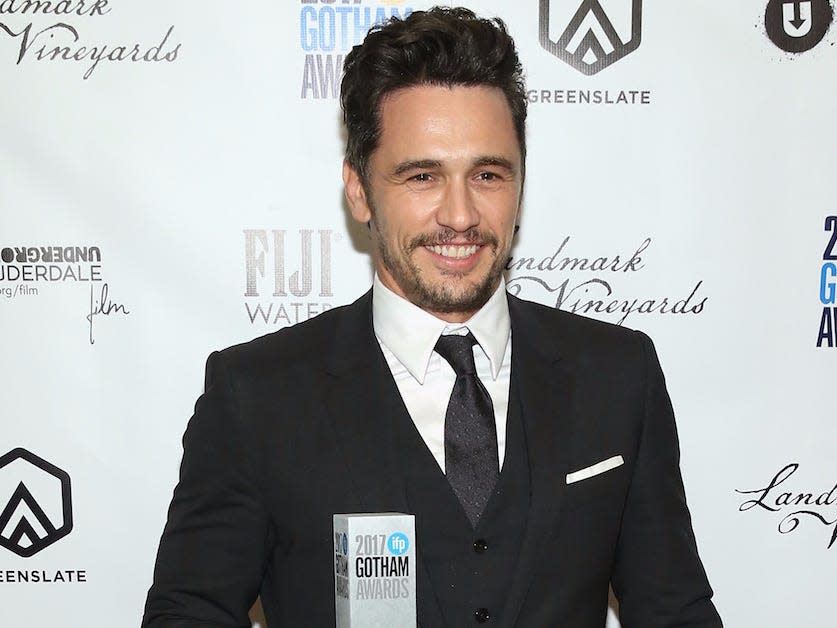 James franco gotham awards 2017