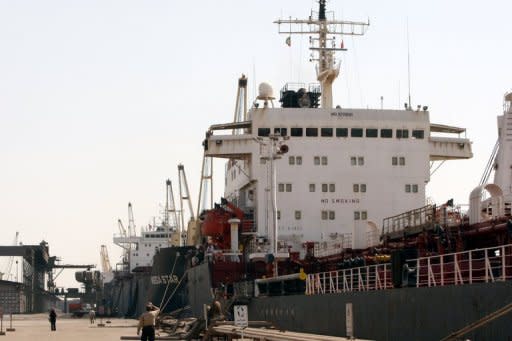 File photo shows ships docked at Iran's Imam Khomeini port in Mahshahr. The side-effects of US sanctions on companies buying oil from Iran include a cutoff in fuel supplies to Iran Air and shipping companies' reluctance to call on Iranian ports