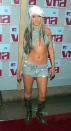 <p>Christina Aguilera invented the underboob trend in 2002 - boy do we wish it could be uninvented.</p>