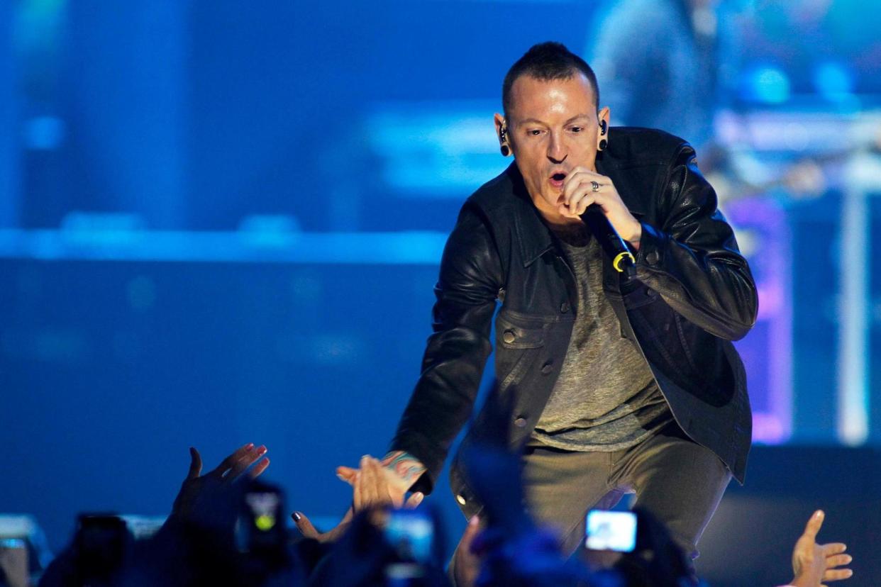 Heartbreaking: Linkin Park's Chester Bennington: REUTERS