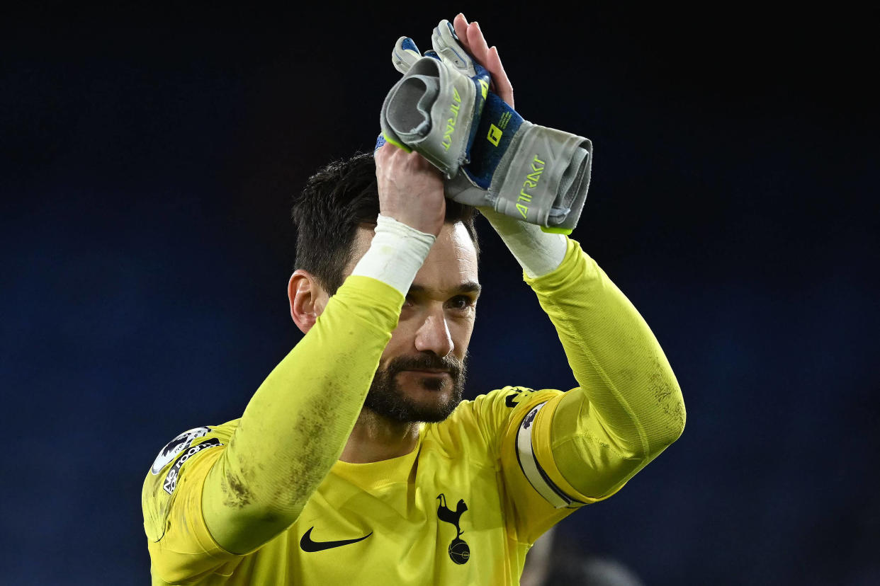 Hugo Lloris, ici après le match de Premier League Crystal Palace-Tottenham, le 4 janvier 2023.