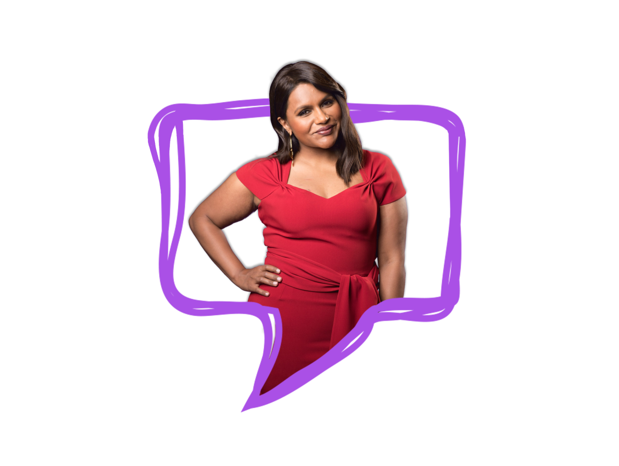 Mindy Kaling illustration