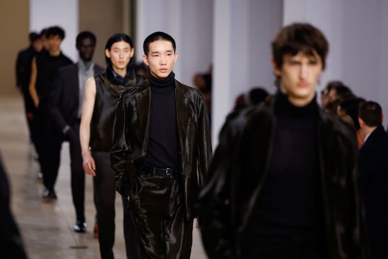 Hermes collection show during Men's Fashion Week in Paris