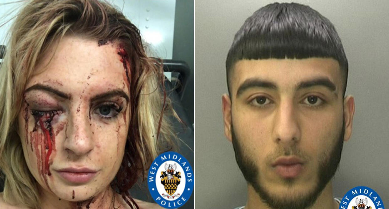 Blythe Mason-Boyle, left, was attacked by Majid Ali, right (Pictures: PA)