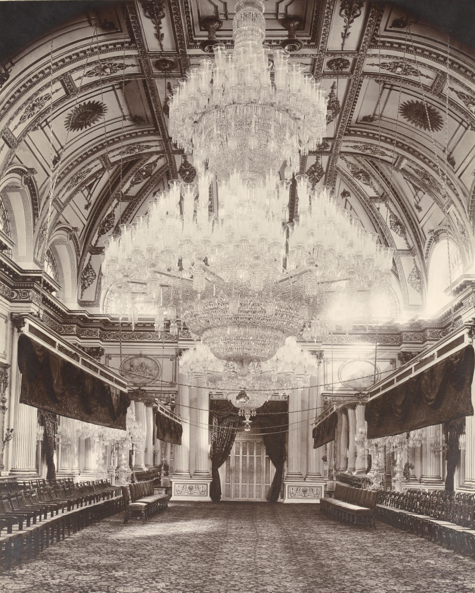 Scenes from the British Raj taken during the visit of Prince of Wales (later George V) to the Maharajah of Gwalior in 1906. The Jaibilas (Jai Vilas) Palace now houses the Scindia Museum. (Photo by Michael Nicholson/Corbis via Getty Images)