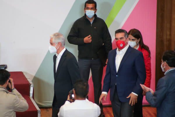 Alejandro Moreno ha culpado a Alfredo del Mazo por derrota del PRI en Edomex.