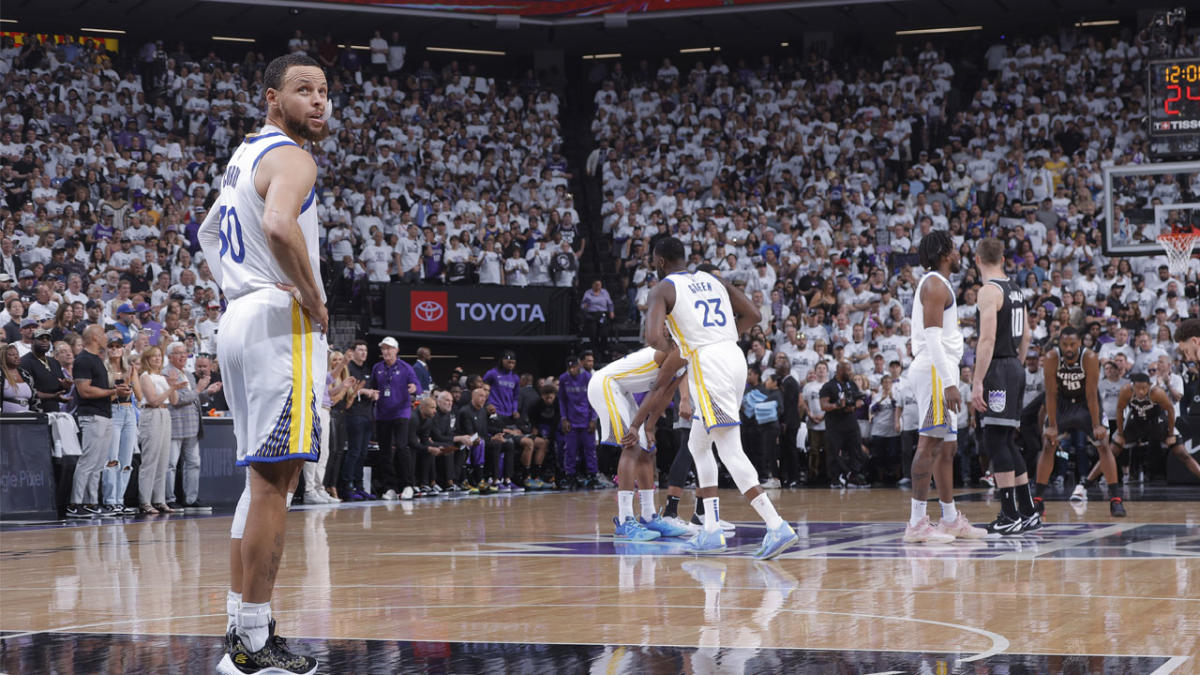 Curry, de Warriors maken kennis met de grote kampioenswedstrijd van het seizoen tegen de Kings