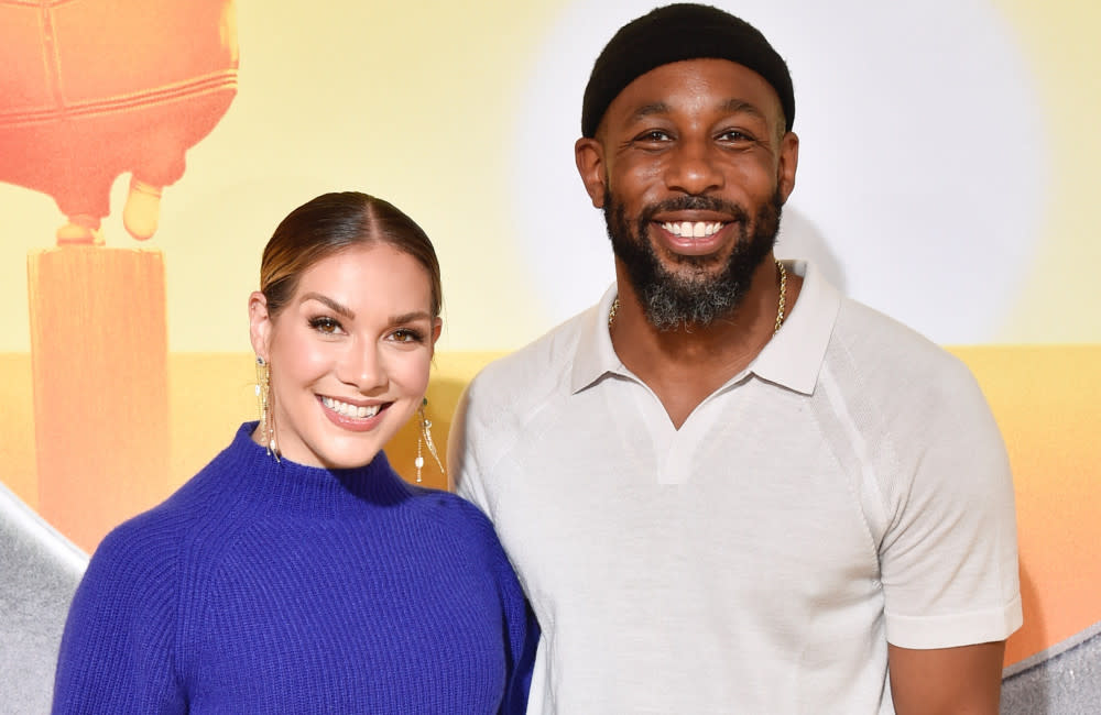 Stephen Boss' widow Allison Holker reveals 'tWitch' persona left him drained credit:Bang Showbiz