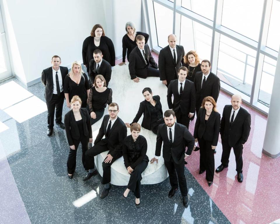 New World Symphony teams up with vocal group Seraphic Fire (pictured) in a performance of Carl Orff’s epic cantata “Carmina Burana.”